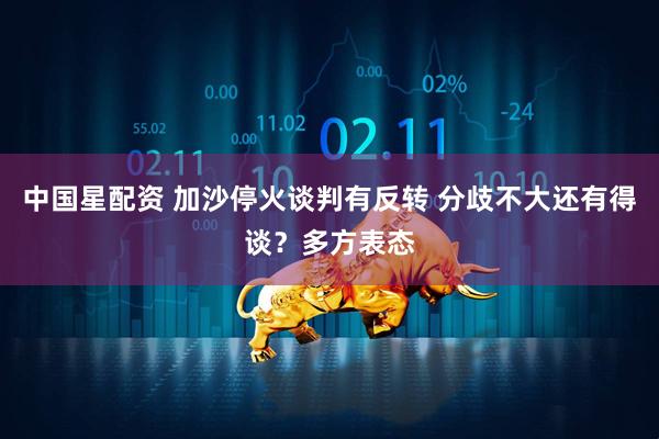 中国星配资 加沙停火谈判有反转 分歧不大还有得谈？多方表态